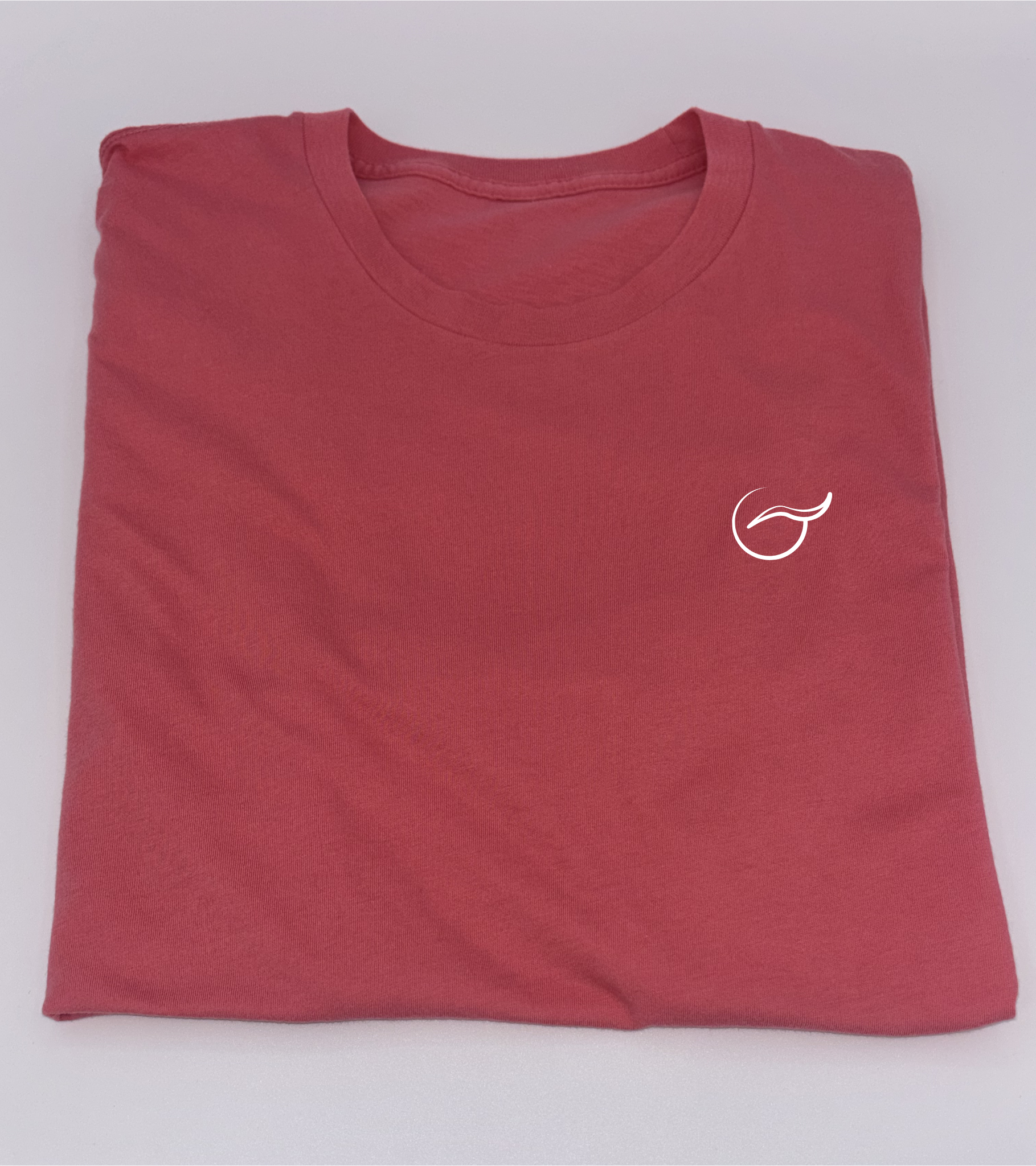 Folded Salmon T shirt